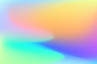 Pürüzsüz Pastel Tonlarıyla Renkli Soyut Gradyan Arkaplanı