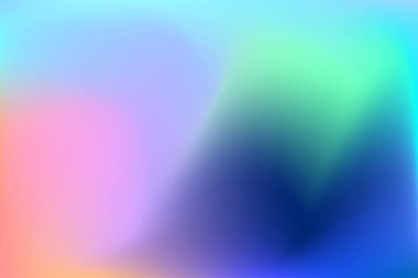 Yumuşak Pastel ve Neon Renkleriyle Canlı Soyut Gradyan Arkaplanı
