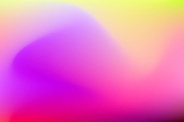 Yumuşak Akışkan Şekillere sahip soyut Neon Gradyan Arkaplanı