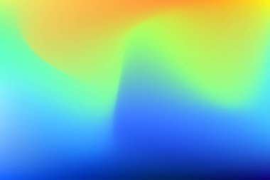 Neon Pastel Renkleri ile Yumuşak Gradyan Soyut Arkaplan