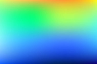 Mavi ve Sarı Tonlu Parlak Soyut Gradyan Arkaplanı