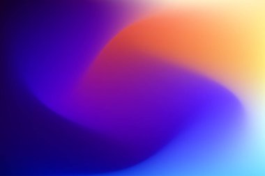 Mor ve Mavi Tonlu Canlı Soyut Gradyan Arkaplanı