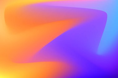 Canlı Soyut Gradyan Arkaplanı Sıcak Sarı ve Mor Tonlar