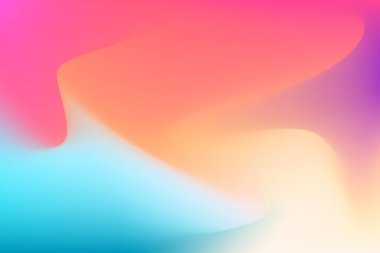  Çokrenkli Harmanlanmış Yumuşak Pastel Soyut Gradyan Arkaplanı