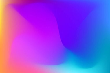 Pembe, Mor ve Mavi Renkli Canlı Soyut Gradyan Arkaplanı