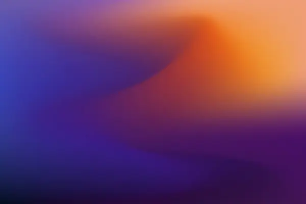 Koyu Mavi ve Turuncu Renkli Koyu Soyut Gradyan Arkaplan