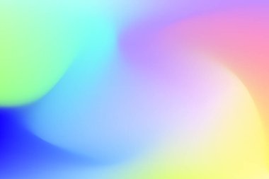 Pastel Mavi ve Sarı Harmanlı Yumuşak Gradyan Arkaplanı