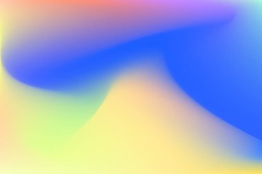 Pastel Mavi ve Sarı Harmanlı Yumuşak Gradyan Arkaplanı