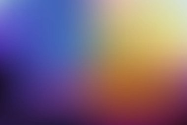 Derin Mor ve Sarı Tonlu Canlı Soyut Gradyan