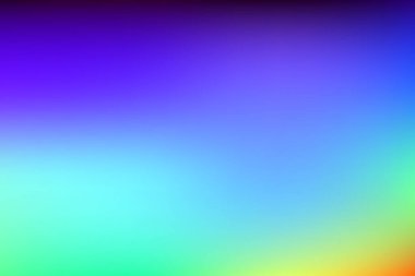 Yumuşak Harmanlanmış Gökkuşağı Gradyan Arkaplanı