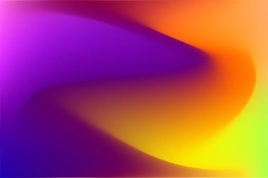 Canlı Kırmızı ve Turuncu Tonlu Sıcak Soyut Gradyan