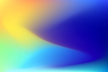  Yumuşak Akış Geçişleriyle Renkli Soyut Gradyan