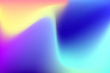 Pürüzsüz Renk Akımı ile Canlı Gradyan Soyut Arkaplan