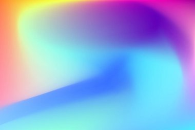 Yumuşak Eğimli Geçişlerle Renkli Soyut Gradyan