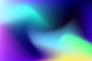 Kalın Renk Harmanlı Canlı Soyut Gradyan