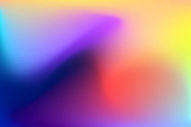 Yumuşak Renk Geçişleriyle Canlı Soyut Gradyan Arkaplanı