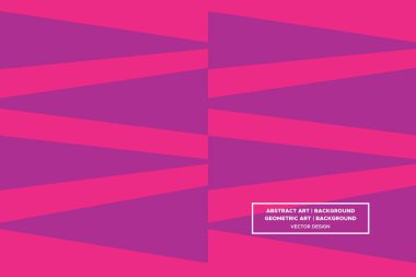 Üçgen ve Üçgen Şekiller Mor ve Kırmızı Renkler Modern Soyut Arkaplan Geometrik
