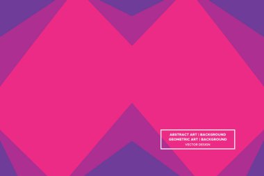 Üçgen ve Üçgen Şekiller Mor ve Kırmızı Renkler Modern Soyut Arkaplan Geometrik