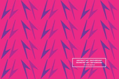 Üçgen ve Üçgen Şekiller ve Tasarımlar Mor ve Kırmızı Renkler Soyut Desenli Şekiller 