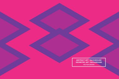 Üçgen ve Üçgen Şekiller Mor ve Kırmızı Renkler Modern Soyut Arkaplan Geometrik