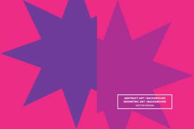 Üçgen ve Üçgen Şekiller Mor ve Kırmızı Renkler Modern Soyut Arkaplan Geometrik