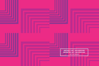 Dikdörtgen ve Dikdörtgen Şekiller Mor ve Kırmızı Renkler Modern Soyut Arkaplan Geometrik Arkaplan