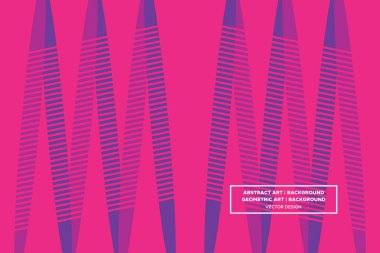 Dikdörtgen ve Dikdörtgen Şekiller Mor ve Kırmızı Renkler Modern Soyut Arkaplan Geometrik Arkaplan