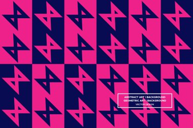 Üçgen ve Üçgen Şekiller ve Tasarımlar Mor ve Kırmızı Renkler Soyut Desenli Şekiller 