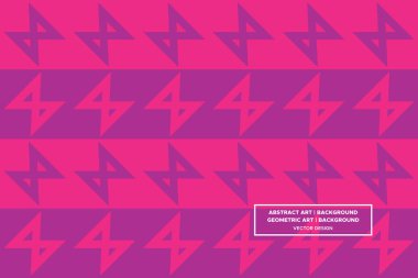Üçgen ve Üçgen Şekiller ve Tasarımlar Mor ve Kırmızı Renkler Soyut Desenli Şekiller 