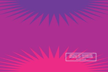 Üçgen ve Üçgen Şekiller Mor ve Kırmızı Renkler Modern Soyut Arkaplan Geometrik