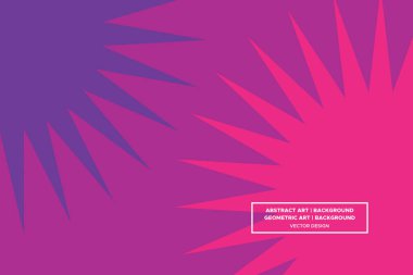 Üçgen ve Üçgen Şekiller Mor ve Kırmızı Renkler Modern Soyut Arkaplan Geometrik