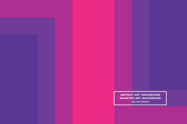 Dikdörtgen ve Dikdörtgen Şekiller Mor ve Kırmızı Renkler Modern Soyut Arkaplan Geometrik Arkaplan
