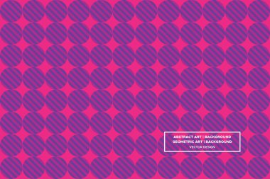 Dairesel ve Çember Şekiller ve Tasarımlar Mor ve Kırmızı Renkler Geometrik Desenler Soyut Desensiz Desenler 