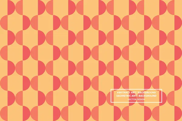 Yarım Çember ve Çember Şekiller ve Tasarımlar Turuncu ve Kırmızı Renkler Soyut Desenli Şekiller