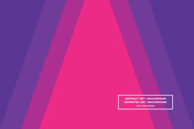Üçgen ve Üçgen Şekiller Mor ve Kırmızı Renkler Modern Soyut Arkaplan Geometrik