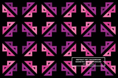 Üçgen ve Üçgen Şekiller ve Tasarımlar Mor ve Kırmızı Renkler Soyut Desenli Şekiller 