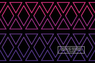 Çizgi ve Üçgen Şekiller ve Tasarımlar Mor ve Kırmızı Renkler Geometrik Desenler Soyut Desensiz Desenler 