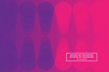 Dairesel ve Çember Şekiller Mor ve Kırmızı Renkler Gradyan Arkaplan Modern Soyut Arkaplan Geometrik Arkaplan