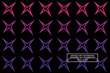 Üçgen ve Üçgen Şekiller ve Tasarımlar Mor ve Kırmızı Renkler Soyut Desenli Şekiller 