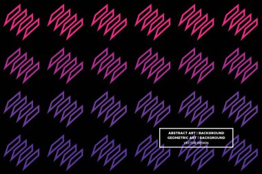 Üçgen ve Üçgen Şekiller ve Tasarımlar Mor ve Kırmızı Renkler Soyut Desenli Şekiller 