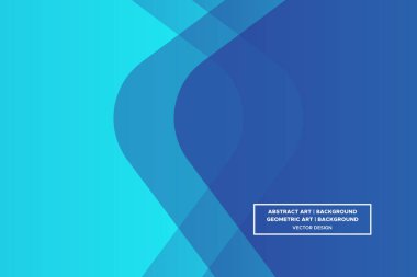 Dairesel ve Dairesel Şekiller Mavi ve Açık Mavi Renkler Gradyan Arkaplan Modern Soyut Arkaplan Geometrik Arkaplan