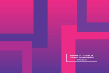 Dikdörtgen ve Dikdörtgen Şekiller Mor ve Kırmızı Renkler Modern Soyut Arkaplan Geometrik Arkaplan