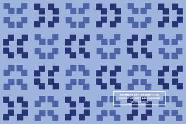 Kare Şekiller ve Tasarımlar Mor Renkler Geometrik Desen Soyut Desensiz Desen 