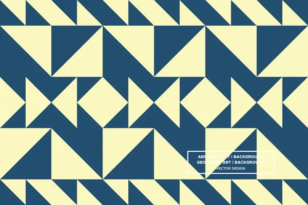 Üçgen ve Üçgen Şekiller ve Tasarımlar Mavi ve Sarı Renkler Geometrik Desen Soyut Desensiz Desen 