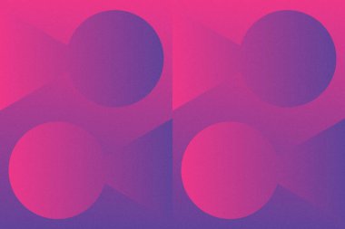 Çember ve Üçgen Şekiller ve Tasarımlar Mor ve Kırmızı Renkler Kütleli Doku Modern Soyut Arkaplan Geometrik Arkaplan