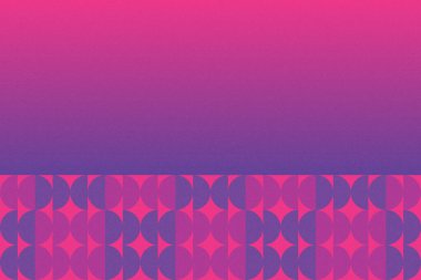 Dalgalı Eğri Dairesel ve Dairesel Şekiller ve Tasarımlar Mor ve Kırmızı Renkler Kütleli Doku Modern Soyut Arkaplan Geometrik Arkaplan