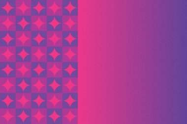 Dalgalı Eğri Dairesel ve Dairesel Şekiller ve Tasarımlar Mor ve Kırmızı Renkler Kütleli Doku Modern Soyut Arkaplan Geometrik Arkaplan