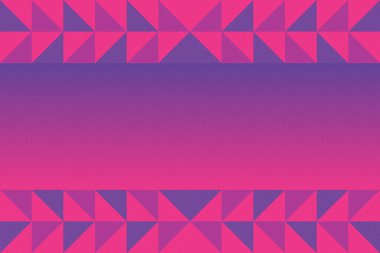 Üçgen ve Üçgen Şekiller ve Tasarımlar Mor ve Kırmızı Renkler Kütleli Doku Modern Soyut Arkaplan Geometrik Arkaplan