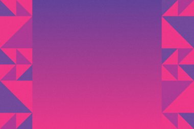 Üçgen ve Üçgen Şekiller ve Tasarımlar Mor ve Kırmızı Renkler Kütleli Doku Modern Soyut Arkaplan Geometrik Arkaplan