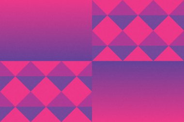 Üçgen ve Üçgen Şekiller ve Tasarımlar Mor ve Kırmızı Renkler Kütleli Doku Modern Soyut Arkaplan Geometrik Arkaplan